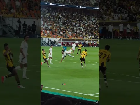 Ronaldo in action vs Al-Ittihad ⚽️🐐