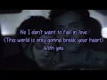 Gemma Hayes - Wicked Game (lyrics)