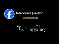 Combinations Facebook Interview Question Recursion Backtracking LeetCode 77 C