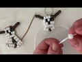 Dog Bead Keychain