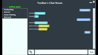 Java Group Chat Application with files transfer