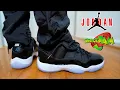 AIR JORDAN 11 LOW SPACE JAM REVIEW ON FEET