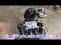 How to replace a Briggs and Stratton V-twin carburetor