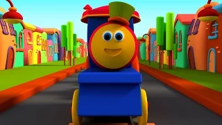bob the train wheels on the train songs for kids wheels on the bus by bob the train