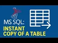 MS SQL Tutorial Instantly Copy a Table in SQL Server Quick Easy Method Explained