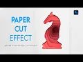 Create Paper Cut Effect Part 2 Adobe Photoshop Tutorial