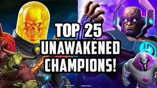 MCOC TOP 25 UNAWAKENED CHAMPIONS SEPTEMBER 2023 MARVEL CONTEST OF CHAMPIONS