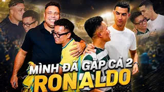 Mình đã gặp Ronaldo , ôm và xin chữ ký anh ấyyyyyyyyy huhuhu