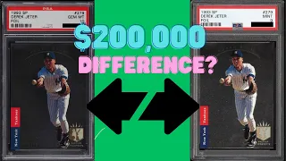 Almost Identical Derek Jeter Rookie Cards But 200K Difference in Value