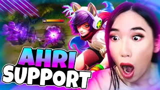 My Ahri Support Build DELETES Draven and Yuumi