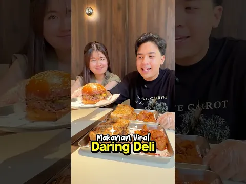 Cobain burger yang lagi viral, Daring Deli!!