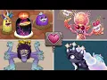Alcordion Epic Theremind Astropod NEW Dipsters - All Animations Breeding My Singing Monsters