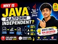 Why is Java Platform Independent JVM Explained Simply Java for Beginners
