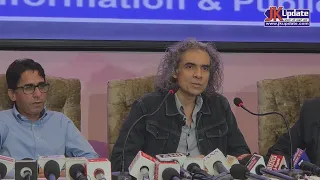 Filmmaker Imtiyaz Ali brief media  in 1st international film festival  at skicc Srinagar