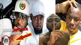 peter okoye u0026 ay busted fake richard mille wristwatch davido slaps rema davido richard mille 
