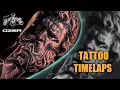 COMO HACER TATUAJE REALISTA tatuaje realismo TIMELAPSE tutorial TATTOO REALISTIC ZEUS