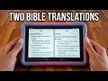 How to View Two Bible Translations at Once on Fire Tablets