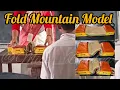 Model on Formation of Fold Mountain TLM for Geography Model for B Ed 3rd semester final teaching