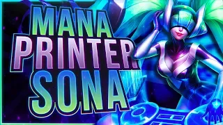 Saintvicious | UNLIMITED MANA!!!!!!! Mana Printer Sona Comp! - Teamfight Tactics