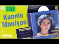 Lagu Manathil Uruthi Vendum - Kannin Maniyae Lyric | SPB | Ilaiyaraaja