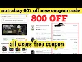 nutrabay 60 off new coupon code nutrabay coupon code codes 2026