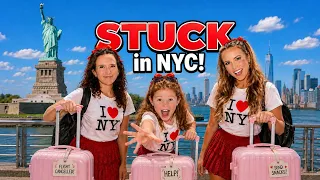 STUCK in NEW YORK CITY?! 😱🗽TRAVEL GONE WRONG! ✈️ #video #funny #comedy #fyp #nyc #newyorkcity #fail 