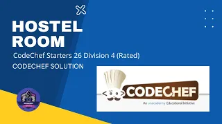 Hostel Room Problem Code HOSTELROOM CodeChef Solution Python3