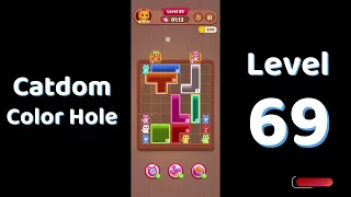 Catdom Color Hole Level 69 Screenshot