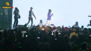 zlatan and lil kesh get the stage jump off at marlian fest