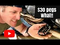 Best Harley Dyna Mod 30 MX style Footpegs install and review