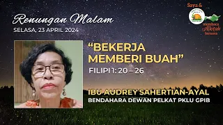 Download Saya dan PKLU GPIB Membaca Alkitab Bersama, Selasa malam, 23 April 2024 MP3