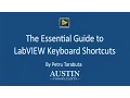 Essential LabVIEW Keyboard Shortcuts by Austin Consultants