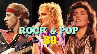 ⭐Best of Pop & Rock 80s⭐(Billy Idol, Toto, A-ha, Stevie Wonder, Dire Straits, Men At Work