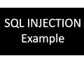 SQL Injection Example - Part 2