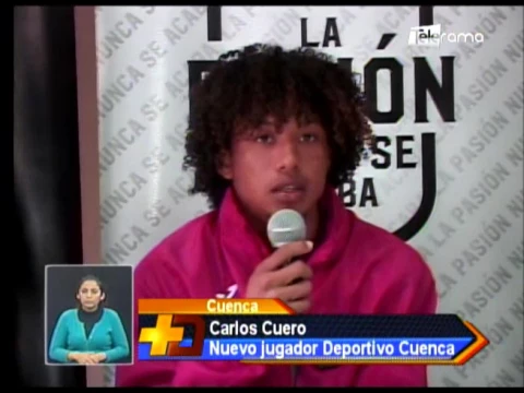 Andrés Cuero es el nuevo jugador del Deportivo Cuenca