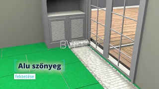BVF Alu futoszonyeg kivitelezese