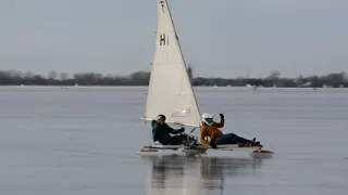 Rare Dutch Winter Magic: Skating & Ice Sailing on Naardermeer, Gouwzee & Muiderzand – Ep. 14 [EN]