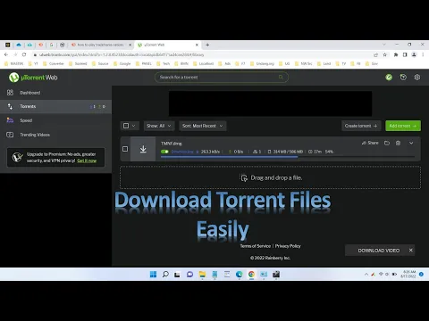 Download MP3 How to Download Files with uTorrent Web Version
