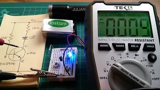 playing with transistors npn 2n3904 transistor experiment