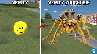 Tuổi thơ quái vật Verity Zoochosis ký sinh trong Gmod | GHTG