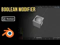 Blender Boolean Modifier Explained Union Difference and Intersect Operations