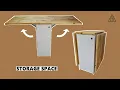 Perfect table for small spaces DIY