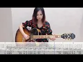 《暗里着迷》（亮声open）吉他弹唱谱