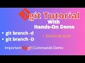 Git Tutorial Part 3 Delete git branch