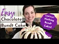 Chocolate Bundt Cake Copycat Nothing Bundt Cakes