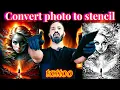 Convert Photos to Stencil Tattoos Using Your Phone
