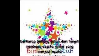 bintang jatuh menunggu bintang jatuh lyrics 