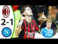 Download Lagu AC Milan vs Napoli 2-1 - All Goals \u0026 Highlight 2025 🔥 Kevin De Bruyne Goal
