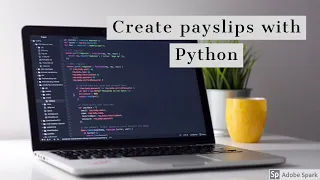 Create Payslips with Python Reportlab openpyxl PyPDF2