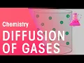 Diffusion of Gases Properties of Matter Chemistry FuseSchool